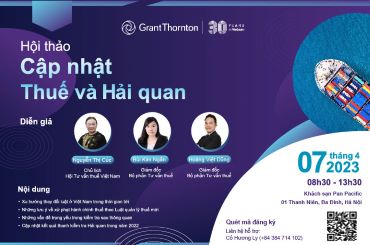 Cập nhật Thuế và Hải quan