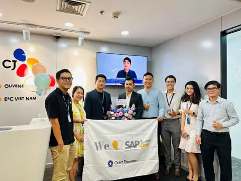 Grant Thornton Việt Nam triển khai giải pháp Quản trị Tổng thể Doanh nghiệp SAP Business One cho CJ OliveNetworks