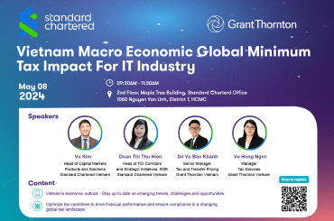 Seminar: "Vietnam Macro Economic: Global Minimum Tax Impact For IT Industry"