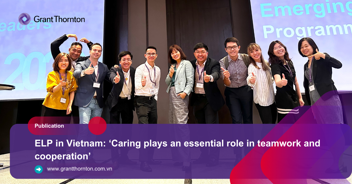 ELP in Vietnam: ‘Caring plays an essential role in teamwork and cooperation’