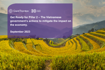 Get Ready for Pillar 2 – The Vietnamese government’s actions to mitigate the impact on the economy.