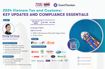 Seminar: “2024 Vietnam Tax and Customs: Key Updates and Compliance Essentials”