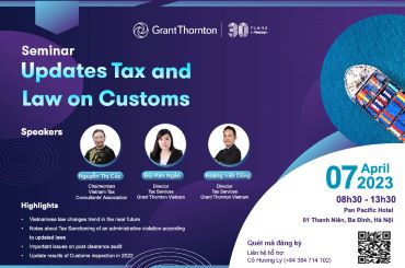 Updates on Tax and Law on Customs