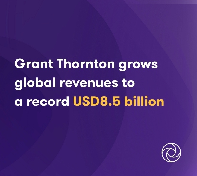Grant Thornton grows global revenues to a record USD8.5 billion