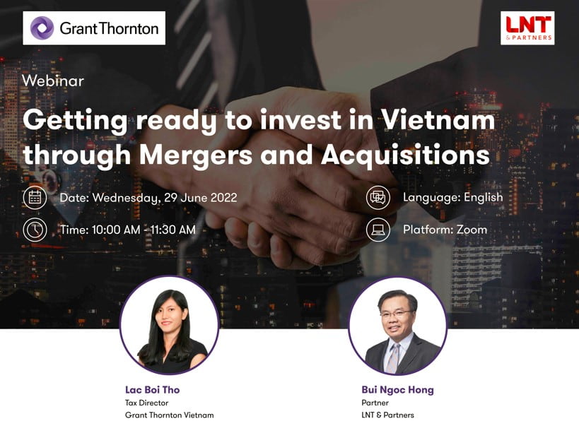 Getting ready to invest in Vietnam through Mergers and Acquisitions